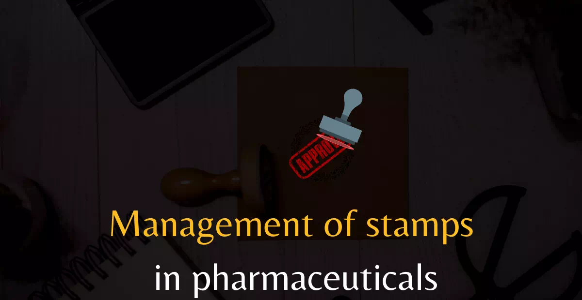 Management-of-stamps-in-pharma
