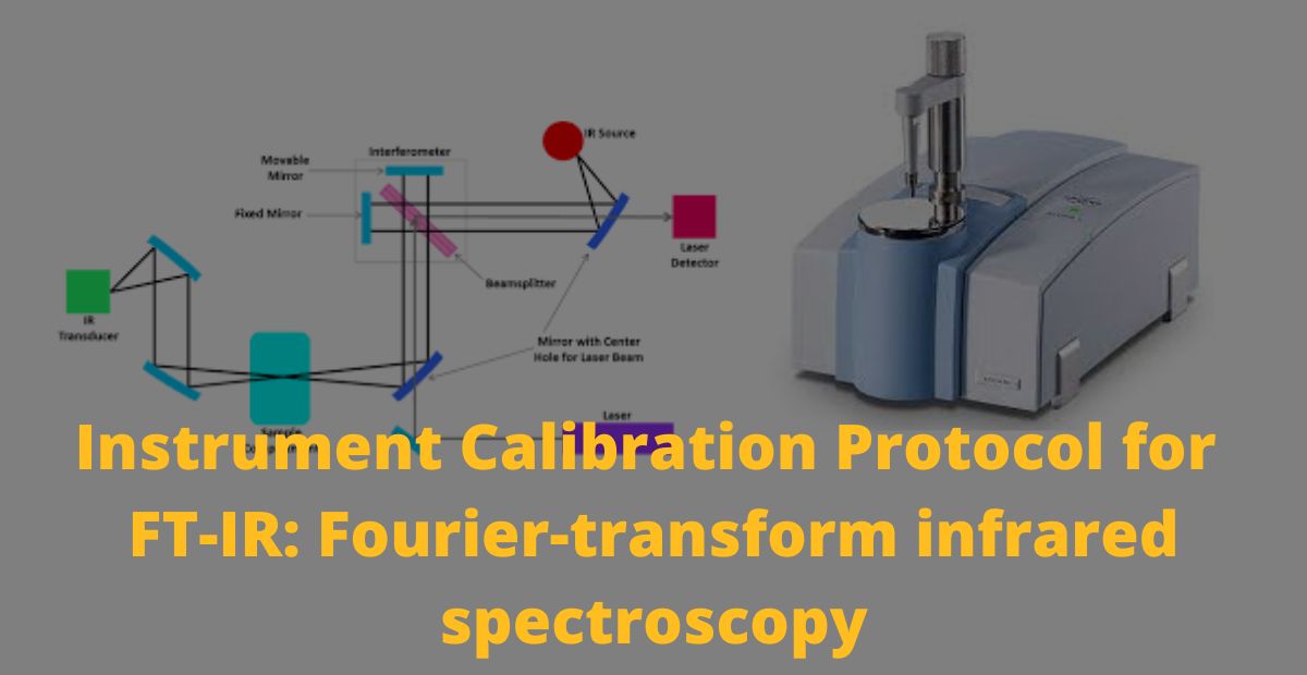 Instrument Calibration Protocol for FT IR Fourier transform infrared spectroscopy