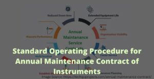 Standard Operating Procedure for Annual Maintenance Contract of Instruments